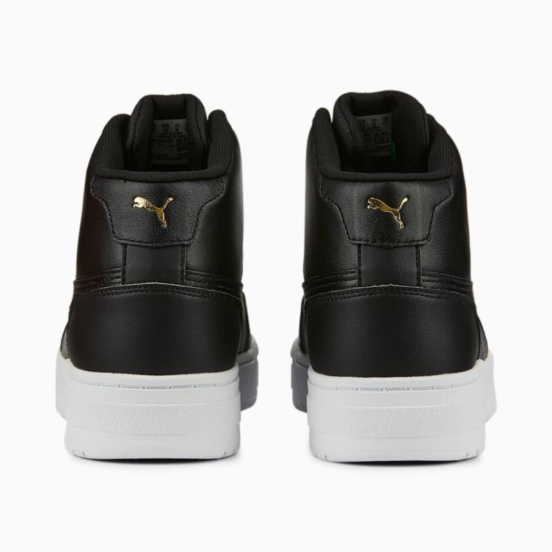 Puma | Men's CA Pro Mid Sneakers - Black-White