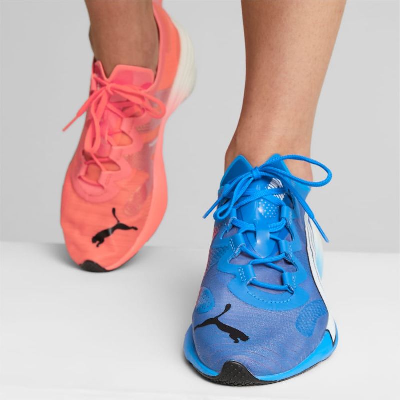 Puma | Women's Fast-FWD NITRO Elite Running Shoes - Fire Orchid-Ultra Blue-White