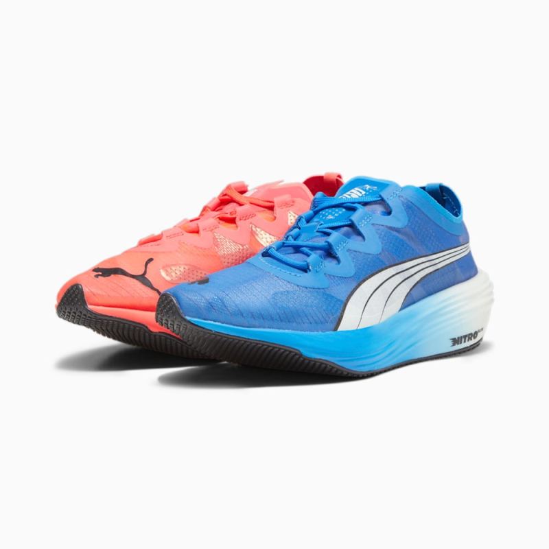 Puma | Women's Fast-FWD NITRO Elite Running Shoes - Fire Orchid-Ultra Blue-White