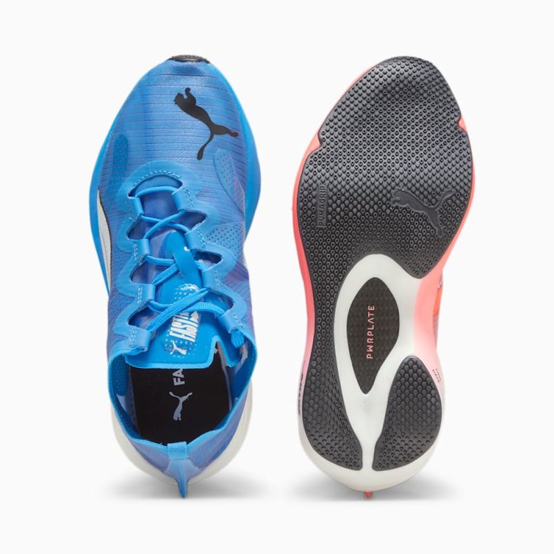 Puma | Women's Fast-FWD NITRO Elite Running Shoes - Fire Orchid-Ultra Blue-White