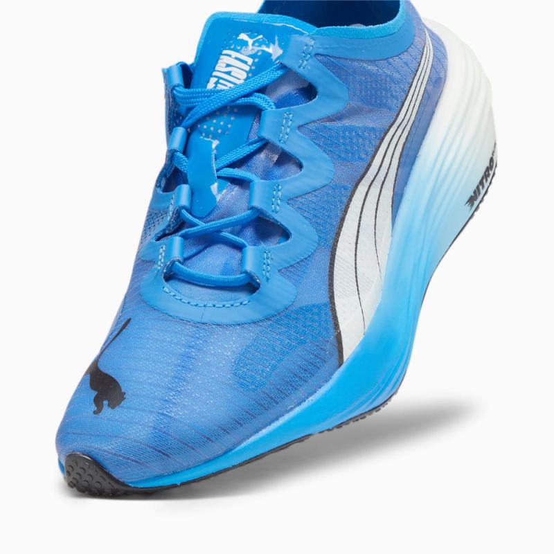 Puma | Women's Fast-FWD NITRO Elite Running Shoes - Fire Orchid-Ultra Blue-White