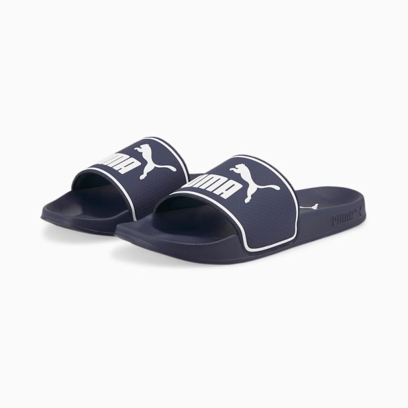 Puma | Men's Leadcat 2.0 Slides - Peacoat-White