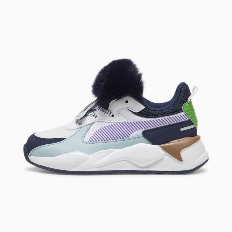 Puma | Boys Puma | Boys x TROLLS RS-X Little Kids Sneakers - White-Ultra Violet