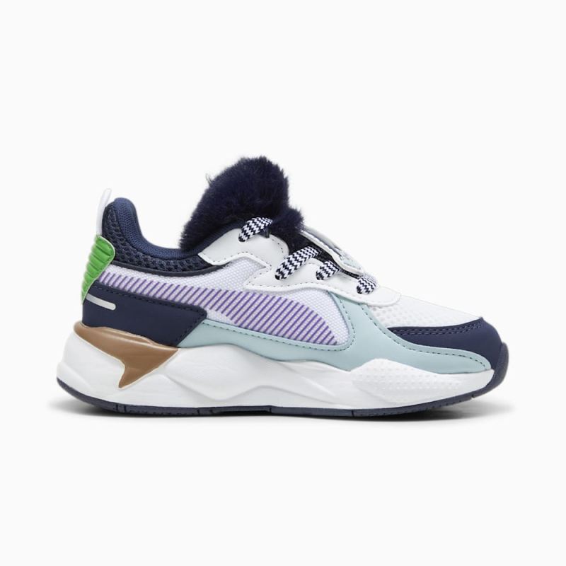 Puma | Boys Puma | Boys x TROLLS RS-X Little Kids Sneakers - White-Ultra Violet