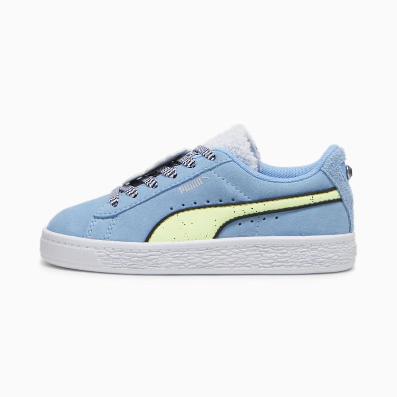 Puma | Boys Puma | Boys x TROLLS Suede Little Kids Sneakers - Team Light Blue-Fizzy Light - Click Image to Close