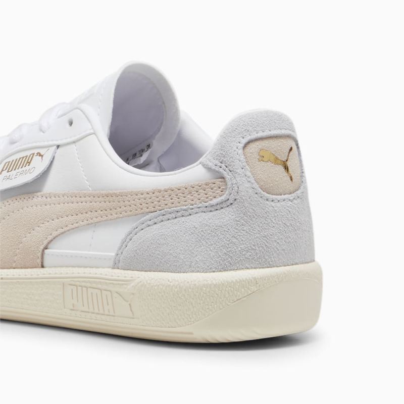 Puma | Women's Palermo Leather Sneakers - White-Rosebay-Sugared Almond