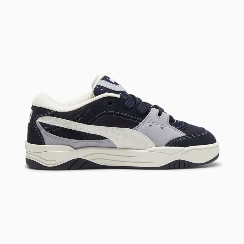 Puma | Men's Puma | Men's-180 Skate Sneakers - New Navy-Warm White