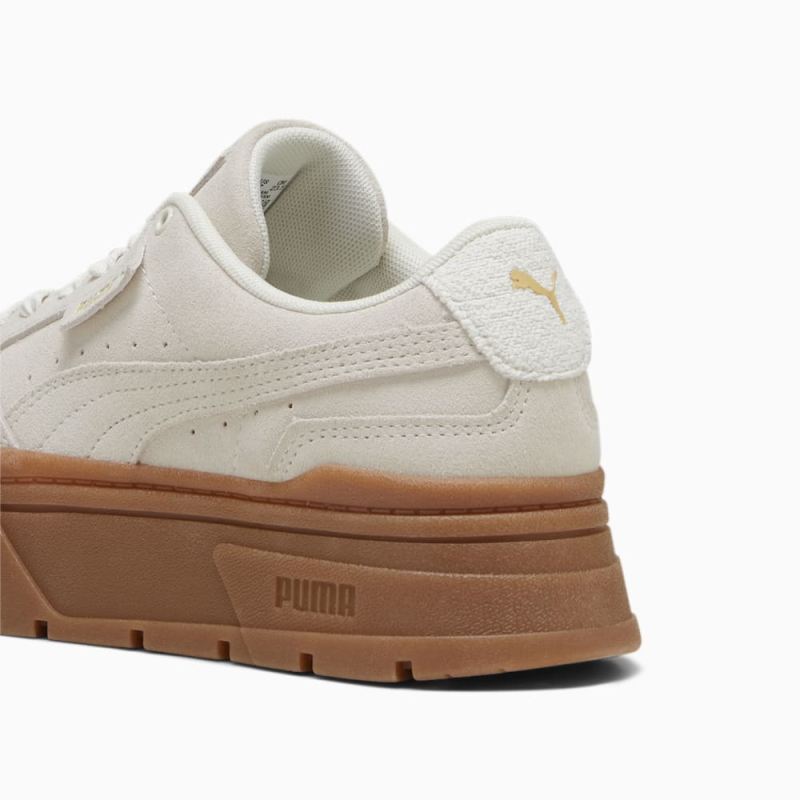 Puma | Women's Mayze Stack Soft Winter Sneakers - Warm White