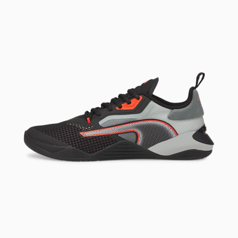 Puma | Men's Fuse 2.0 Training Shoes - Black-Harbor Mist-Cherry Tomato