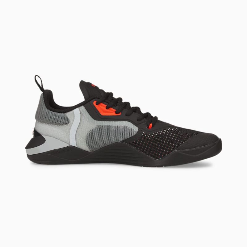 Puma | Men's Fuse 2.0 Training Shoes - Black-Harbor Mist-Cherry Tomato