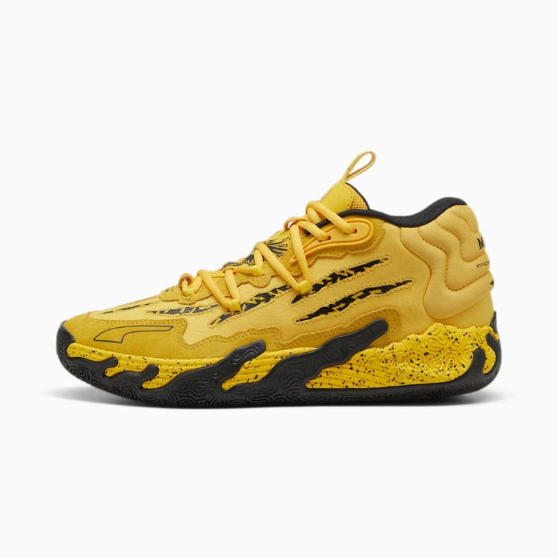 Puma | Men's x LAMELO BALL x PORSCHE MB.03 Basketball Shoes - Sport Yellow-Black