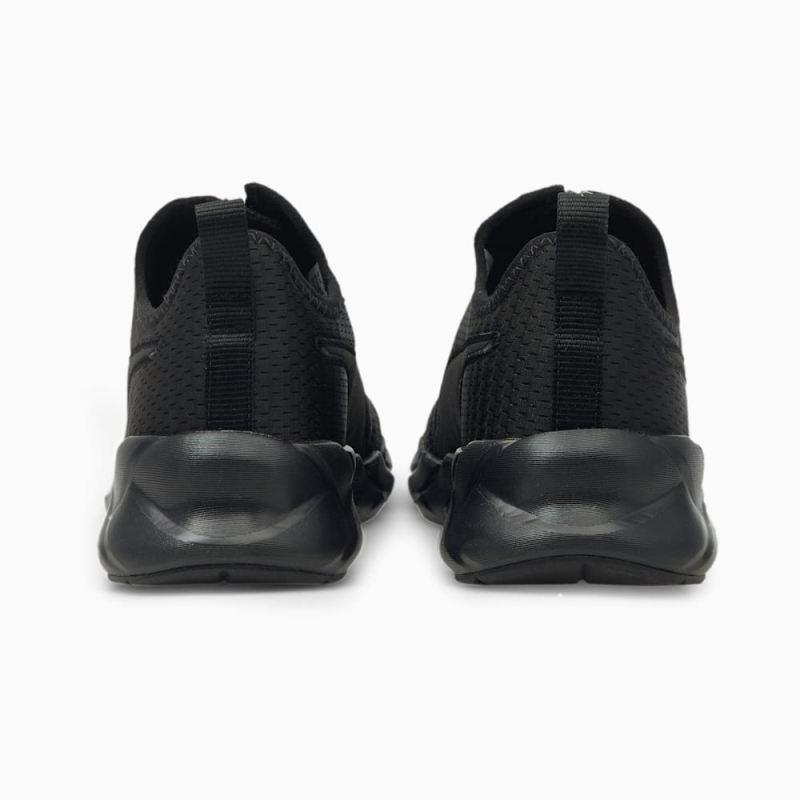 Puma | Women's Weave Zip Training Shoes - Black-Black