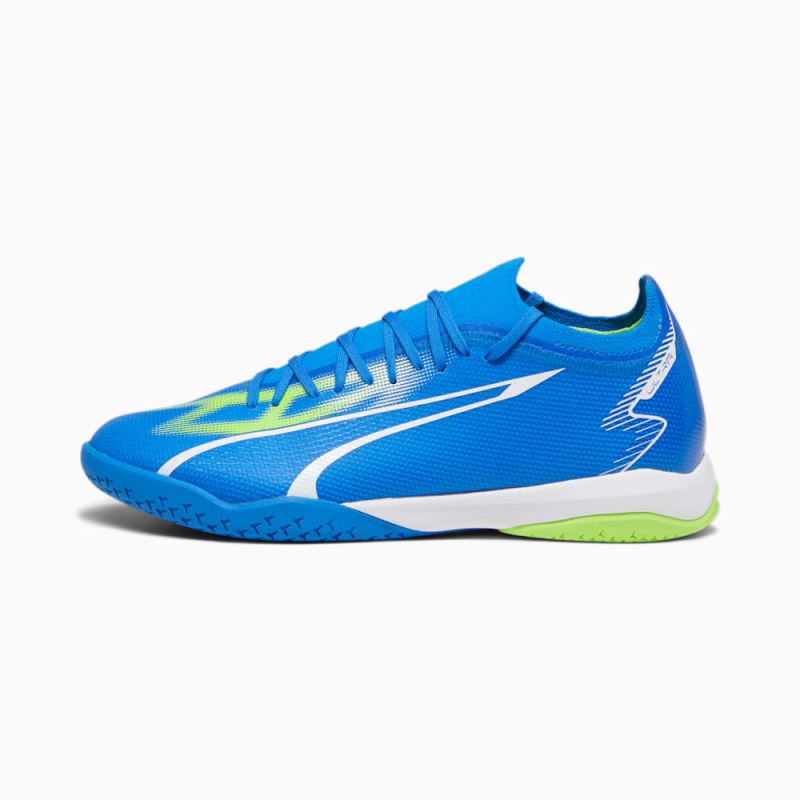 Puma | Men's ULTRA MATCH IT Soccer Cleats - Ultra Blue-White-Pro Green