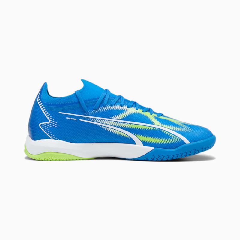 Puma | Men's ULTRA MATCH IT Soccer Cleats - Ultra Blue-White-Pro Green