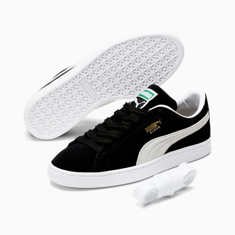 Puma | Women's Suede Classic XXI Sneakers - Black-White