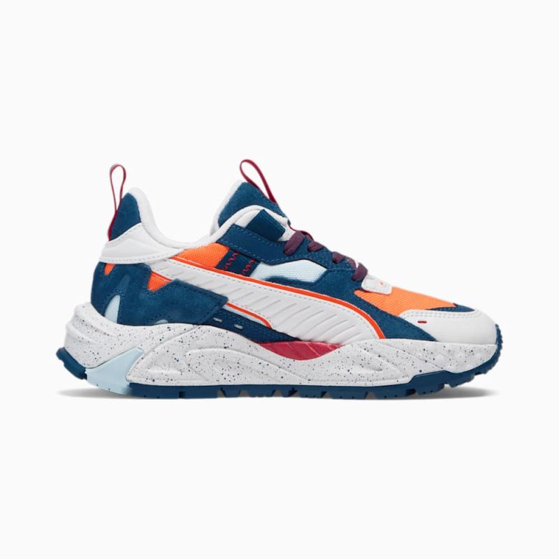 Puma | Girls RS-TRCK Arctic Patrol Big Kids Sneakers - Sailing Blue-Feather Gray-Rickie Orange