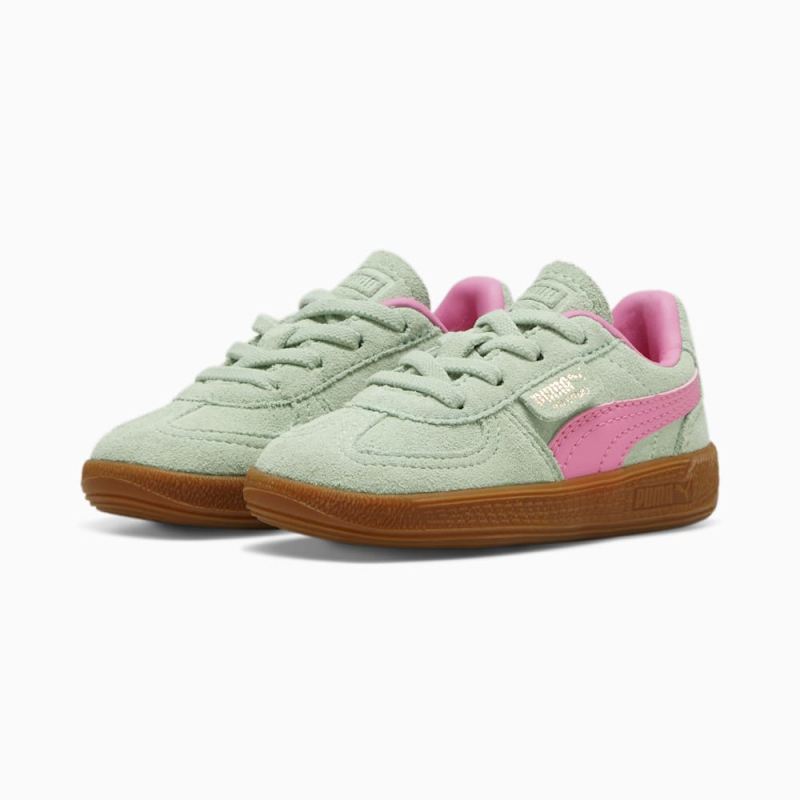 Puma | Boys Palermo Toddlers Sneakers - Fresh Mint-Fast Pink