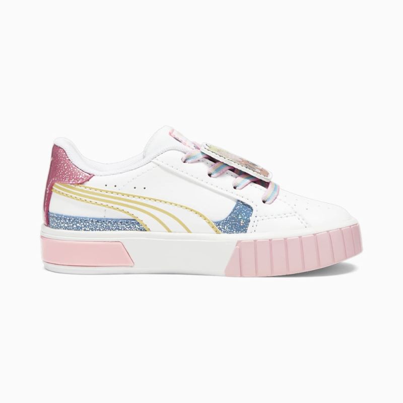 Puma | Girls Puma | Girls x L.O.L. SURPRISE! Cali Star Toddlers Sneakers - White-Flaxen-Racing Blue