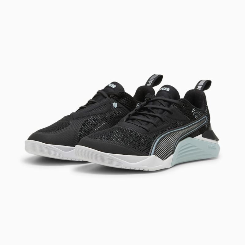 Puma | Women's Fuse 3.0 Training Shoes - Black-Turquoise Surf