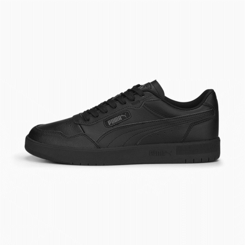 Puma | Men's Court Ultra Sneakers - Black-Black-Shadow Gray