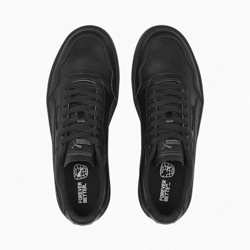 Puma | Men's Court Ultra Sneakers - Black-Black-Shadow Gray