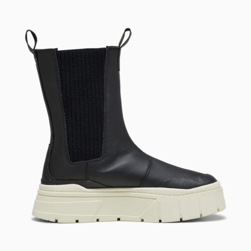 Puma | Women's Mayze Stack Chelsea Winter Boots - Black