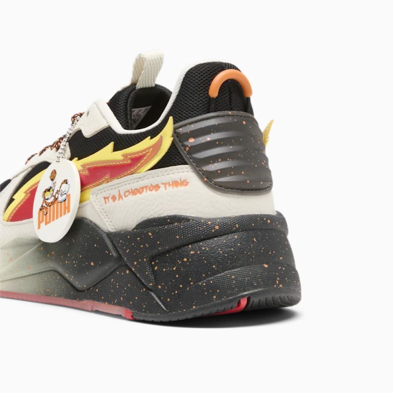 Puma | Men's x CHEETOS RS-X FH Sneakers - Warm White-Black-Yellow Blaze-Rickie Orange