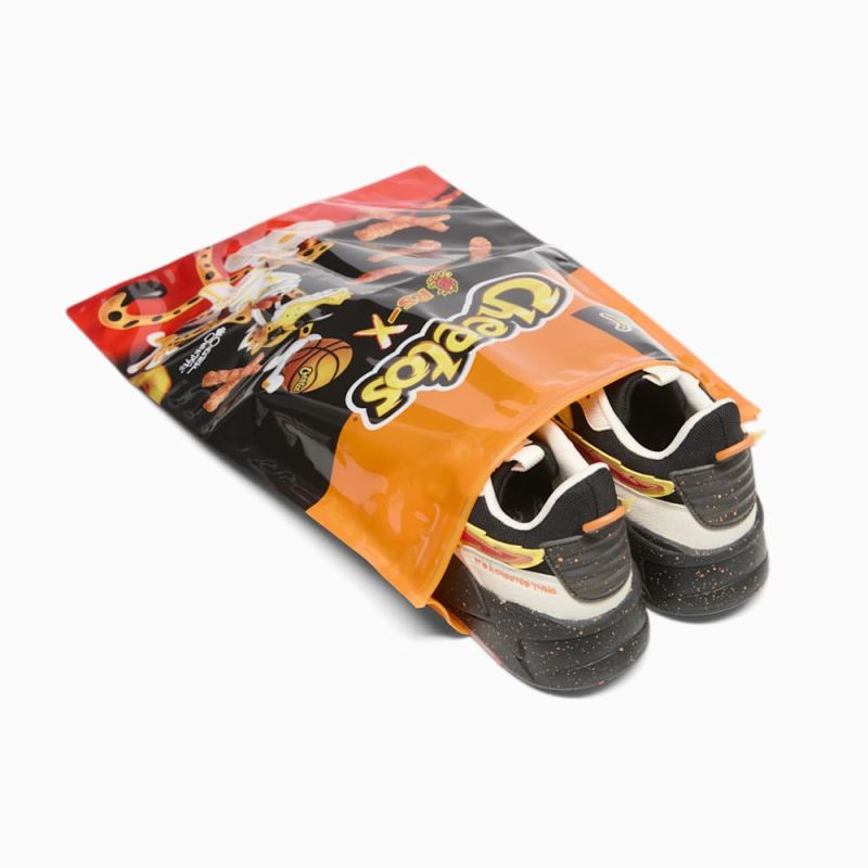 Puma | Men's x CHEETOS RS-X FH Sneakers - Warm White-Black-Yellow Blaze-Rickie Orange