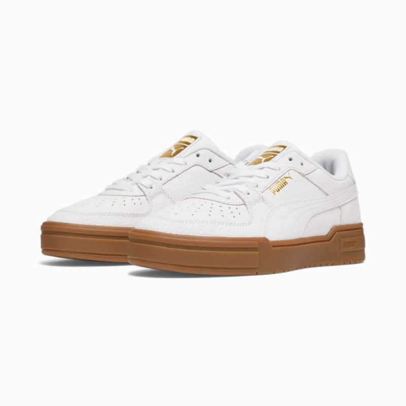 Puma | Men's CA Pro Heritage Sneakers - White-Team Gold