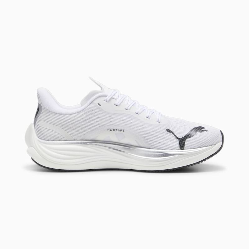 Puma | Men's Velocity NITRO 3 Running Shoes - White-Silver-Black