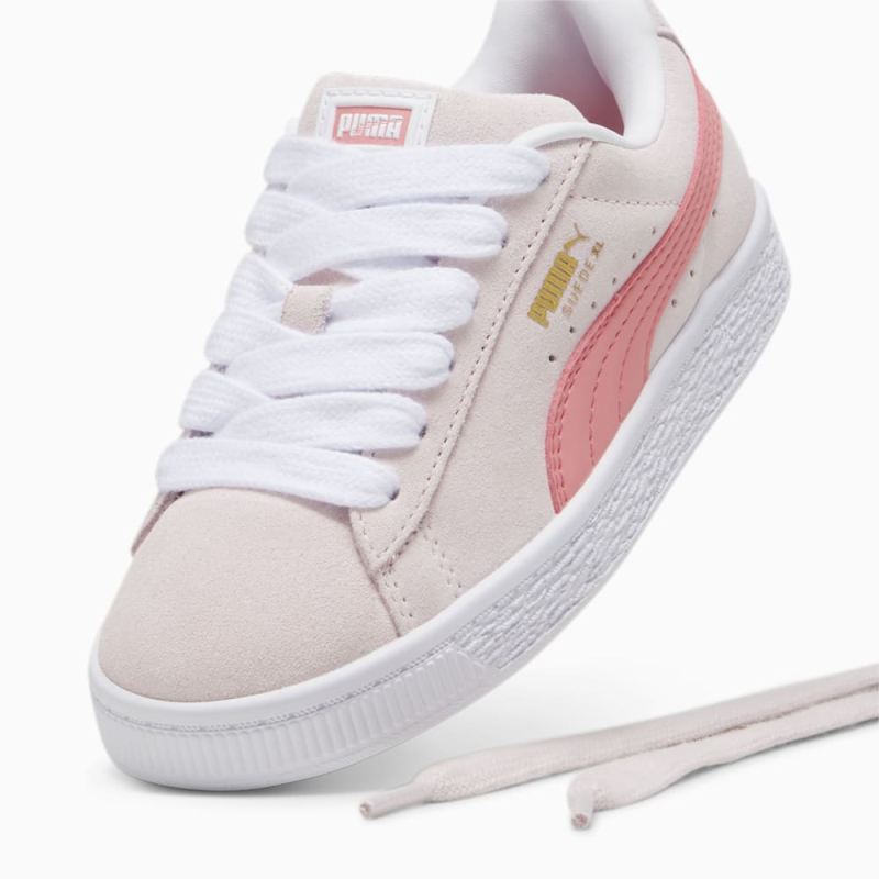 Puma | Girls Suede XL Little Kids Sneakers - Whisp Of Pink-Passionfruit