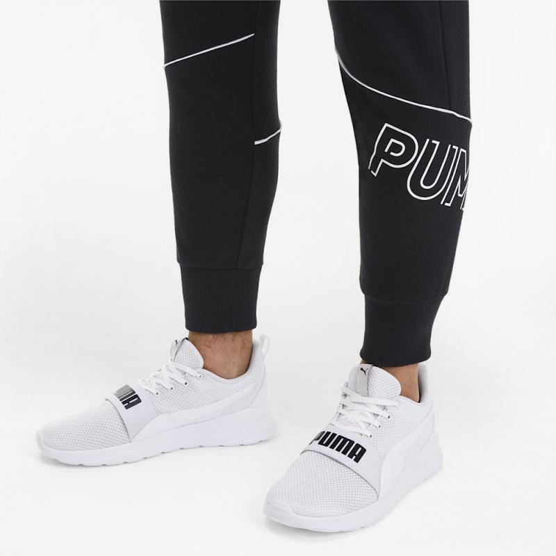 Puma | Men's Anzarun Lite Bold Sneakers - White-Black