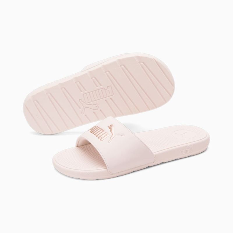 Puma | Women's Cool Cat 2.0 Slides - Cloud Pink-Rose Gold