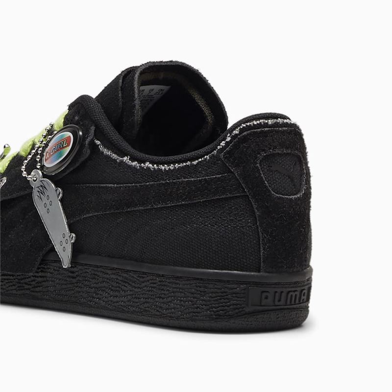 Puma | Women's x X-GIRL Suede Sneakers - Black-Ravish