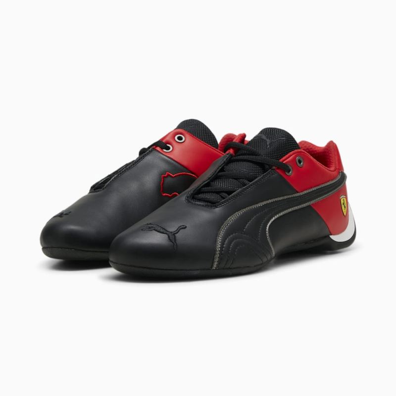 Puma | Men's Scuderia Ferrari Future Cat OG Motorsport Shoes - Black-Rosso Corsa