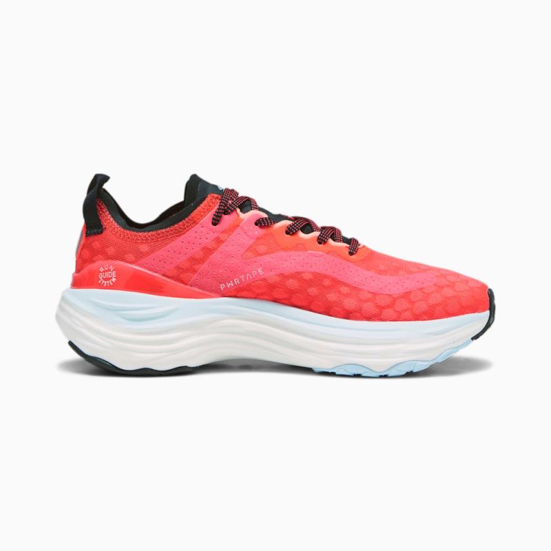 Puma | Women's ForeverRUN NITRO Running Shoes - Fire Orchid-Black-Silver