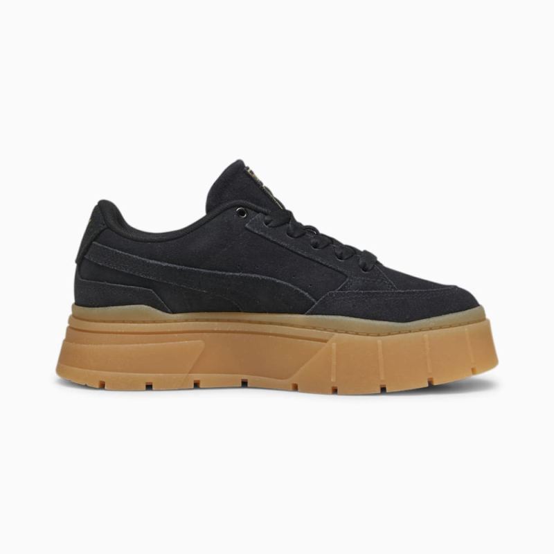 Puma | Women's Mayze Stack Soft Winter Sneakers - Black