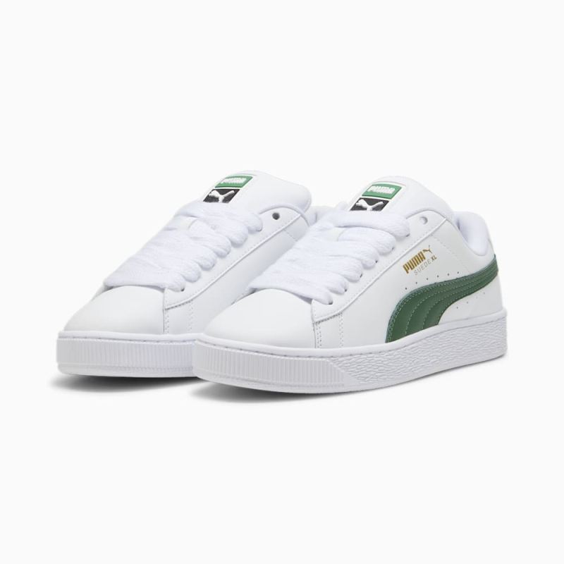 Puma | Men's Suede XL Leather Sneakers - White-Vine