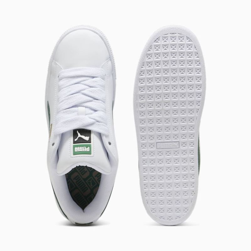 Puma | Men's Suede XL Leather Sneakers - White-Vine