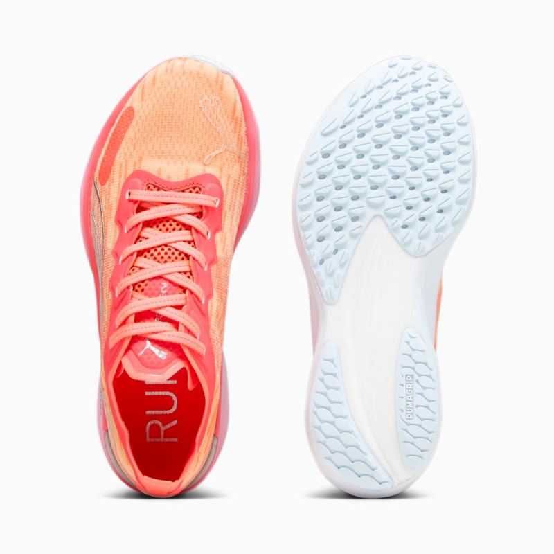 Puma | Women's Liberate NITRO 2 Running Shoes - Fire Orchid-Silver-Icy Blue