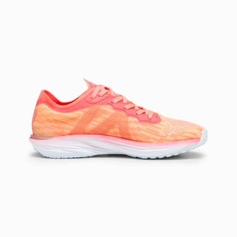 Puma | Women's Liberate NITRO 2 Running Shoes - Fire Orchid-Silver-Icy Blue