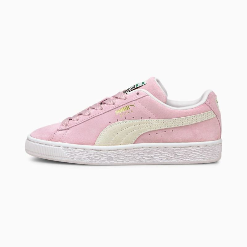 Puma | Boys Suede Classic XXI Sneakers Big Kids - Pink Lady-White - Click Image to Close