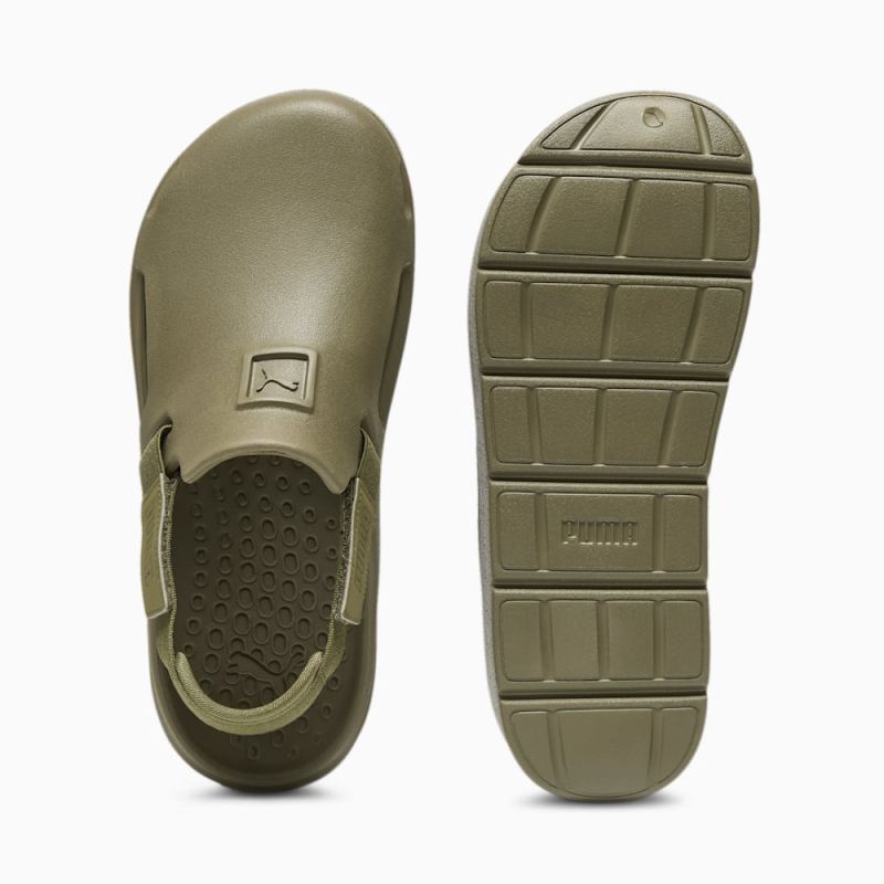 Puma | Men's Shibui Mule Slip-On - Olive-Olive