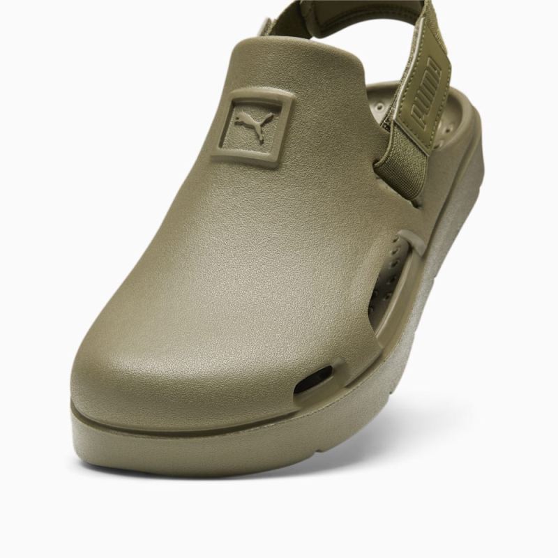 Puma | Men's Shibui Mule Slip-On - Olive-Olive