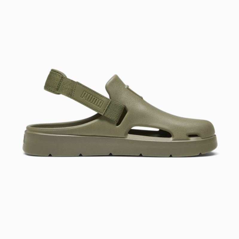 Puma | Men's Shibui Mule Slip-On - Olive-Olive