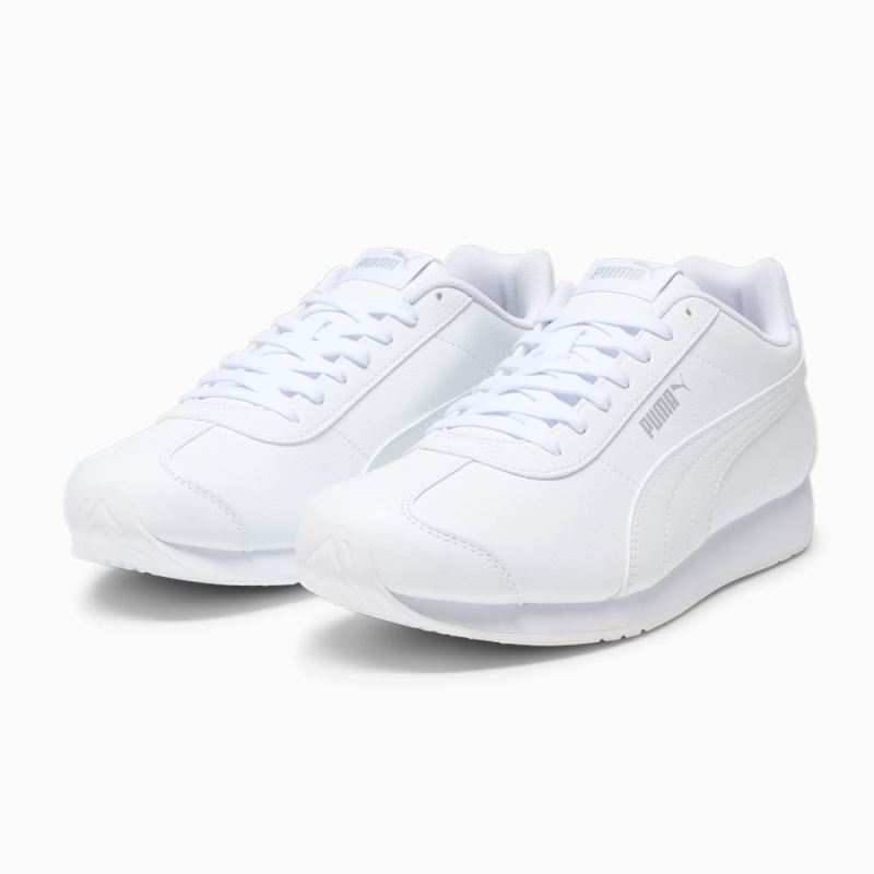 Puma | Men's Turin III Trainers - White-White