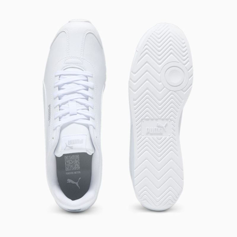 Puma | Men's Turin III Trainers - White-White