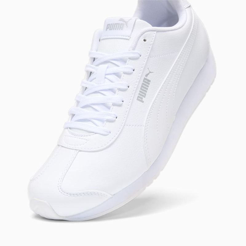 Puma | Men's Turin III Trainers - White-White