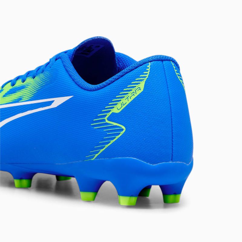 Puma | Men's ULTRA PLAY FG/AG Soccer Cleats - Ultra Blue-White-Pro Green