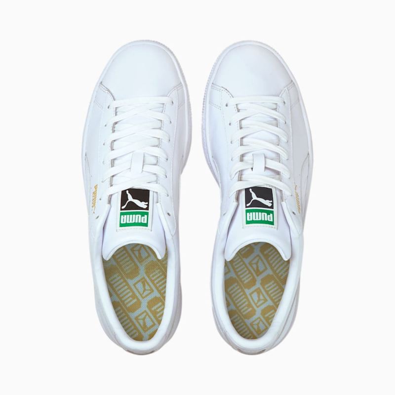 Puma | Men's Basket Classic XXI Sneakers - White-White